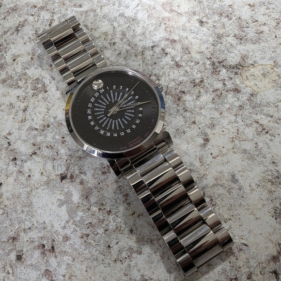 Movado Other - Movado Silver and Black Smartwatch